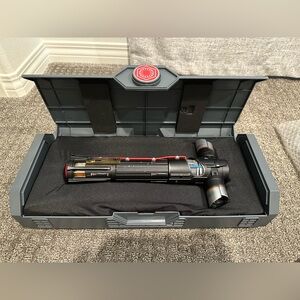 Kyle REN legacy lightsaber hilt with stand. Excellent condition.